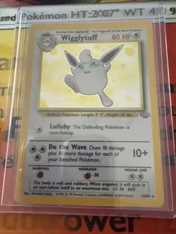 Pokemon WOTC Jungle Set - Wigglytuff - 16/64 - Holo Rare - Vintage - NM - Image 1
