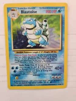 Pokemon TCG Blastoise Base Set 2/102 Holo Unlimited Holo Rare. JUST REDUCED! - Image 3