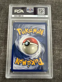 1999 Pokemon Alakazam Holo PSA 7 Base Set Unlimited WOTC Vintage #1/102 - Image 2