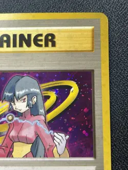 Sabrina Trainer Holo Pokemon Japanese Gym Challenge Yamabuki City Deck MP/DMG - Image 3