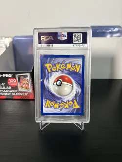 2000 Pokemon Dark Gloom Team Rocket 1st Edition PSA 8 - Image 2