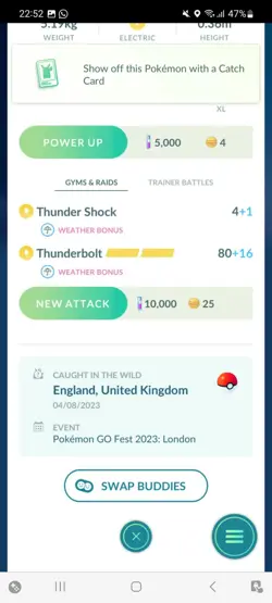 Pokemon Go Shiny Pikachu Purple Crown - Image 2