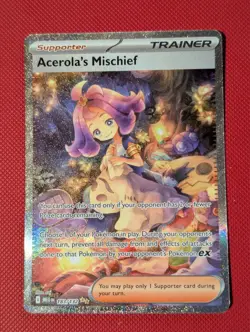 Pokemon TCG - Acerola's Mischief - 183/132 Illustration - Mega Evolution - Image 1