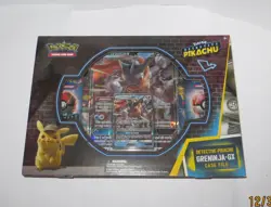 NEW Pokemon TCG Detective Pikachu Greninja-GX Case Files Box SEALED - Image 2