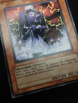 YUGIOH 2004 | DEKOICHI THE BATTLECHANTED LOCOMOTIVE | GERMAN | RDS-DE032 | EX - Image 4