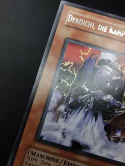 YUGIOH 2004 | DEKOICHI THE BATTLECHANTED LOCOMOTIVE | GERMAN | RDS-DE032 | EX - Image 5
