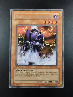 YUGIOH 2004 | DEKOICHI THE BATTLECHANTED LOCOMOTIVE | 1ST GERMAN | RDS-DE032 - Image 1