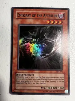Yu-Gi-Oh! TCG Emissary of the Afterlife AST-076 Super Rare LP Unlimited - Image 1