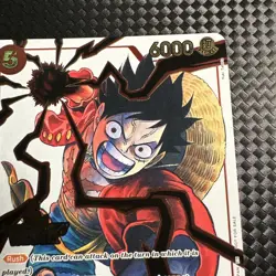 Monkey.D.Luffy - ST01-012 (3rd Anniversary Winner) ST01-012 One Piece Promotion - Image 4