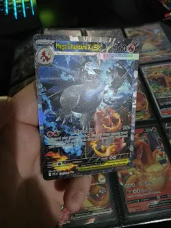 Mega Charizard X ex 125/094 SIR Phantasmal Flames Pokemon Card NM - Image 5