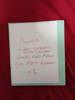 Magic The Gathering 360 Card Playable Binder Collection TONS OF RARES & FOILS - Image 1