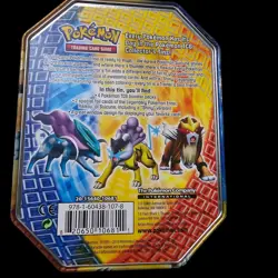 Pokemon TCG Entei Tin 2010 Promo - Tin Full Of Cards From Random Generations - Image 3