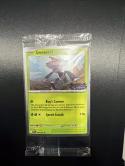 Pokemon Mega Evolution Phantasmal Flames Genesect Holo Promo Card - Image 1