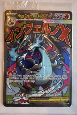 SEALED Mega Charizard X ex 023 & Oricorio ex 024 UPC Promo Holo Pokemon Cards - Image 1