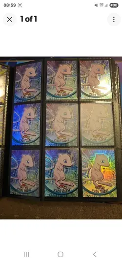 Pokemon Topps Card Blue Label Series 1, holo foil bundle - Image 5