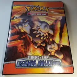 Pokemon TCG Diamond & Pearl Legends Awakened Card Binder 2008 - Image 1