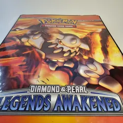 Pokemon TCG Diamond & Pearl Legends Awakened Card Binder 2008 - Image 2
