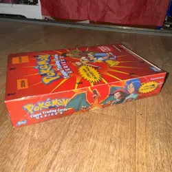 Pokemon Topps Series 2 Booster Box 10 Packs 2556 Hobby Vintage Rare 88 Cards Per - Image 4