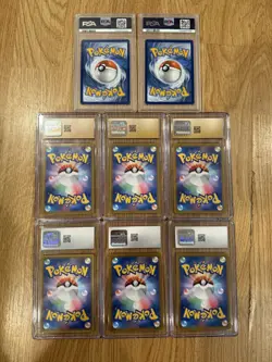 POKEMON CARDS GRADED LOT, PSA & GCG 10 - Image 2