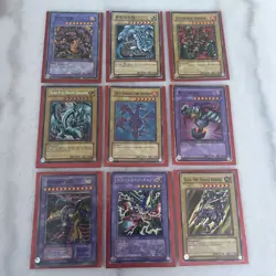 Yu-Gi-Oh! 1996 9 Cards 1st Edition - Image 1