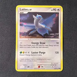 Pokemon Latios 4/17 Holo Rare POP Series 7 2008 - LP Vintage TCG Card - Image 5