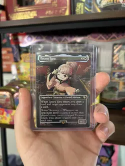 Tataru Taru (Borderless) (Chocobo Track Foil) MTG Commander: Final Fantasy NM - Image 1