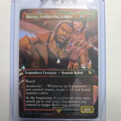 Barret, Avalanche Leader MTG 0472 Borderless (Chocobo Track Foil) Final Fantasy - Image 4