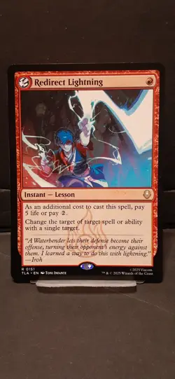 REDIRECT LIGHTNING - MAGIC THE GATHERING AVATAR: THE LAST AIRBENDER - Image 1