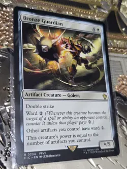 Bronze Guardian R Commander: FINAL FANTASY 234 NM - Image 1