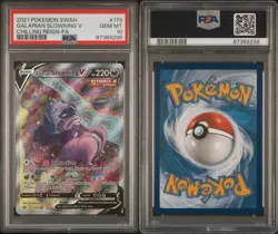 Galarian Slowking V 179/198 - Pokemon Chilling Reign PSA 10 Alternate Art - Image 3