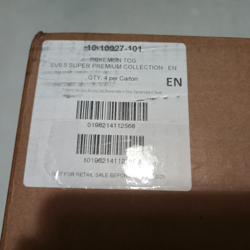 Pokemon Prismatic Evolutions SPC Super Premium Collection Sealed Case TCG - Image 2