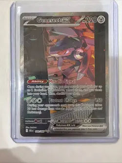 2025 Pokemon Blk En-Black Bolt #169 Genesect Ex Special Illustration Rare SIR - Image 1