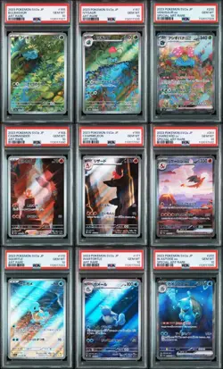All PSA 10 Sequential Pokemon 151 Venusaur Charizard Blastoise 9set Japanese - Image 1