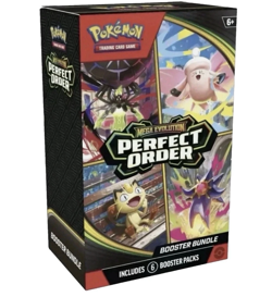 Pokemon TCG: Mega Evolution-Perfect Order Booster Bundle (6 Packs) - Presale - Image 1