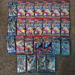 Pokemon TCG Japanese And Korean Sealed Booster Packs (22 Packs) - Image 1