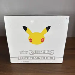 Pokemon TCG: 25th Anniversary Celebrations Elite Trainer Box (2021) New Sealed 820650809439 - Image 1