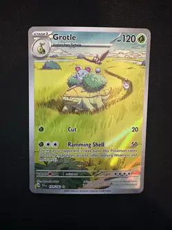 Grotle #164/162 SV05: Temporal Forces Pokemon TCG Illustration Rare Near Mint - Image 1