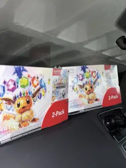 Pokemon Prismatic Evolutions ETB & Booster Bundle 2-Pack Costco Exclusive - Image 2