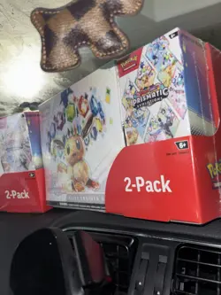Pokemon Prismatic Evolutions ETB & Booster Bundle 2-Pack Costco Exclusive - Image 4