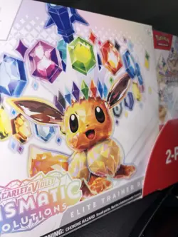 Pokemon Prismatic Evolutions ETB & Booster Bundle 2-Pack Costco Exclusive - Image 5