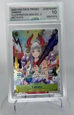 Yamato ST13-016 SR One Piece Illustration Box Vol. 2 PROMO AGS 10 LEGENDARY - Image 4
