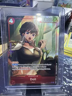 One Piece TCG Doll (Alt Art) OP11-008 a Fist of Divine Speed English Edition - Image 1