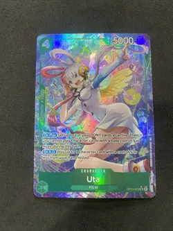 One Piece Carrying On His Will Uta OP13-023 Alternate Art SR Super Rare - Image 2