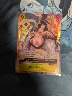 Boa Hancock (Alt Art) OP14-112 SR The Azure Sea’s Seven English One Piece TCG NM - Image 1