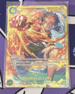 Monkey.D.Luffy (118) OP13-118 Carrying On His Will Foil - Image 1