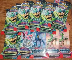 10 Pack Pokemon Card Lot Collection Sealed - Image 1