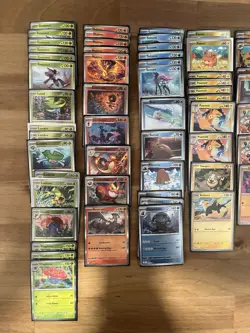 Phantasmal Flames Pokemon Holo & Reverse LOT - 93 Cards Bulk. All NM - Image 2