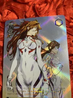Asuka Langley Soryu EVANGELION BW GODDESS Holo Waifu Girl Anime Card - Image 2