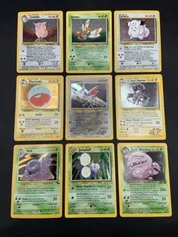 Vintage Holo Rare Pokemon Card Lot - WOTC Era 1999, 2000, 2001 Collection -MP/HP - Image 1