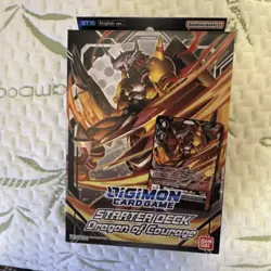 Digimon Card Game Dragon of Courage Starter Deck - ST15 - Image 1
